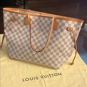 Louis Vuitton Damier Azur Neverfull MM
